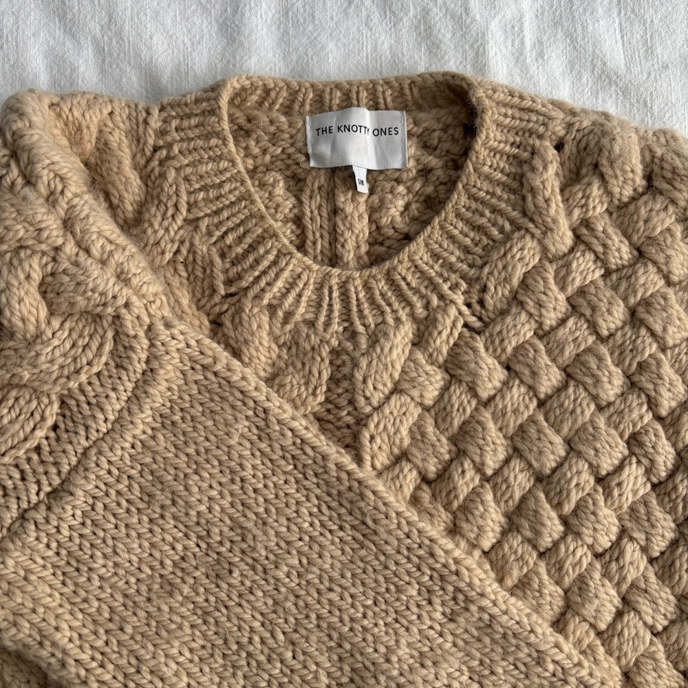 The Knotty Ones Hearthbreaker Cable knit sweater - Picture 3 of 7